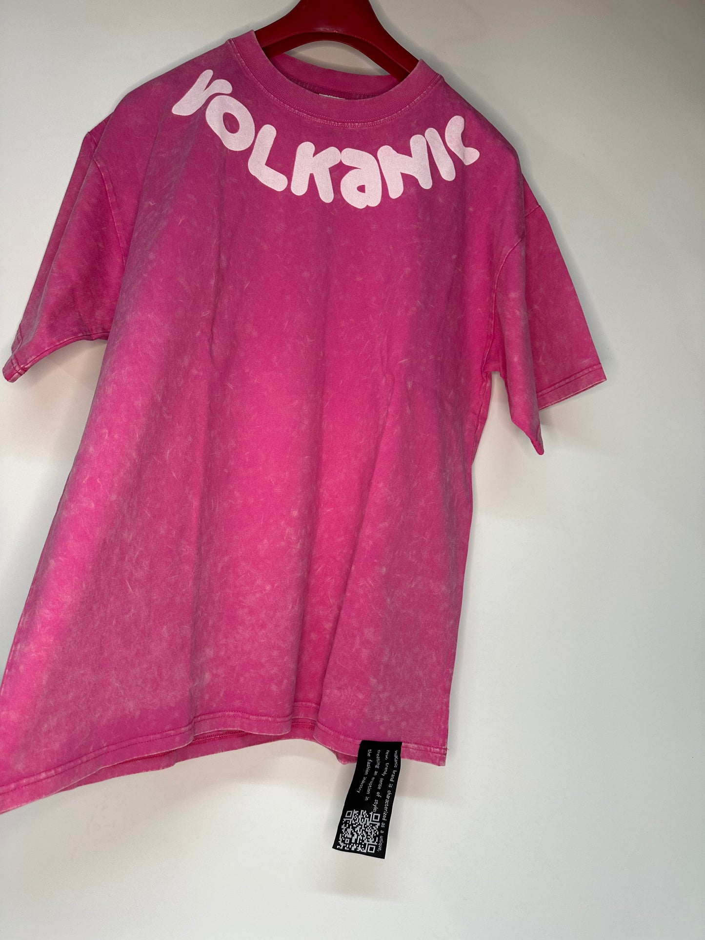 VolKanic Neckline Oversize T-Shirt