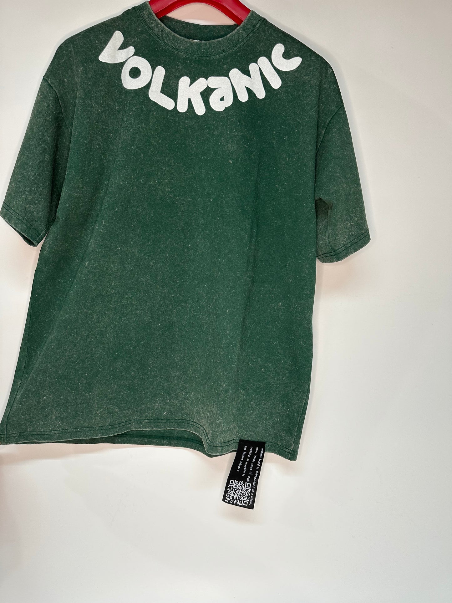 VolKanic Neckline Oversize T-Shirt