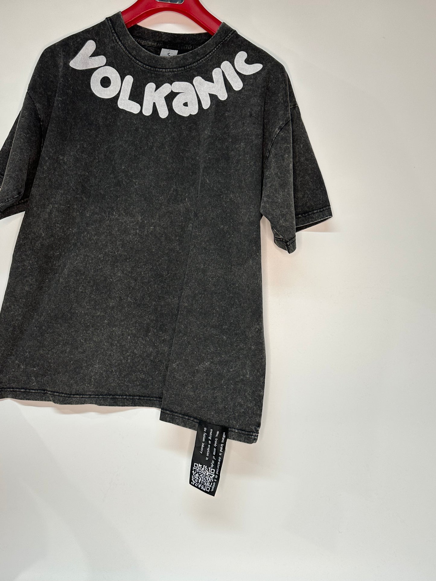 VolKanic Neckline Oversize T-Shirt