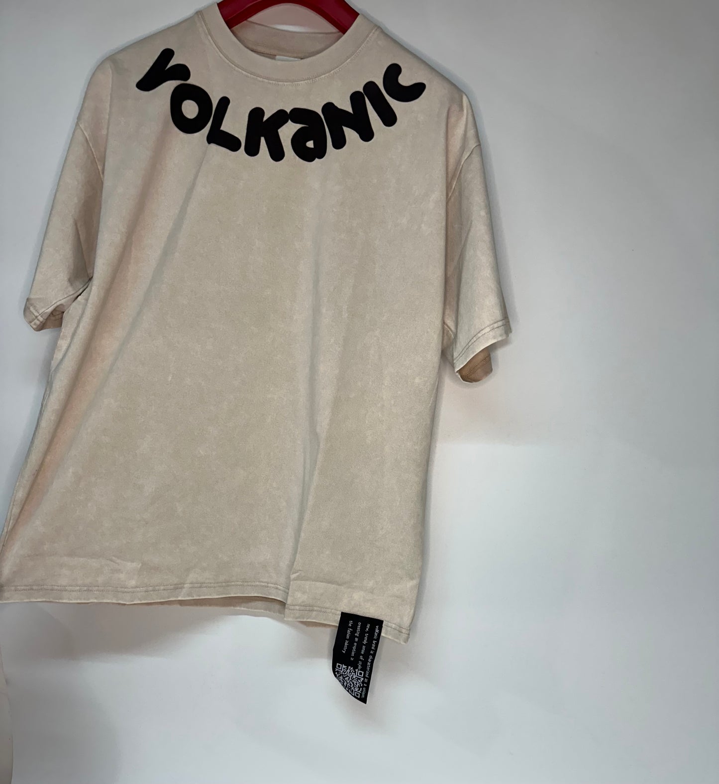 VolKanic Neckline Oversize T-Shirt