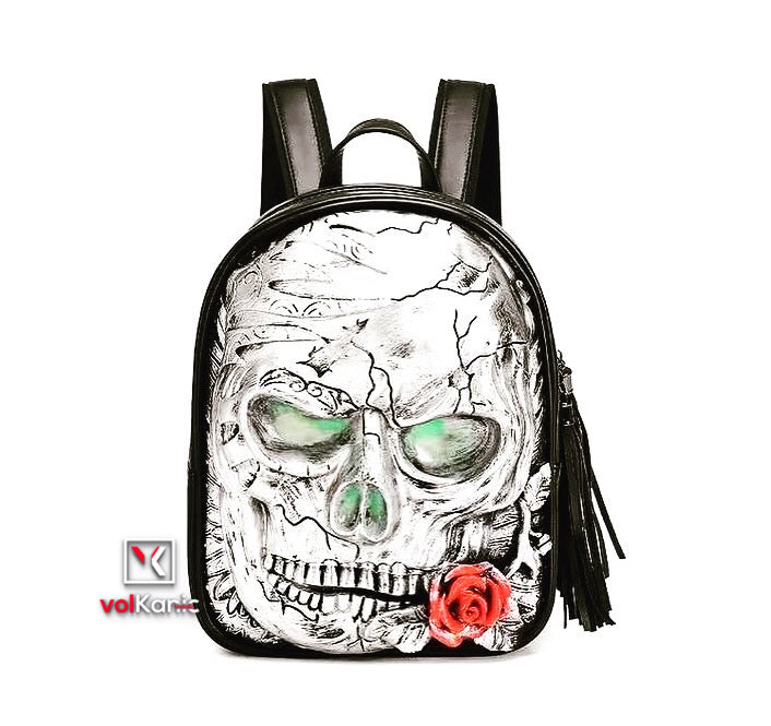 Skull Rose Backpack