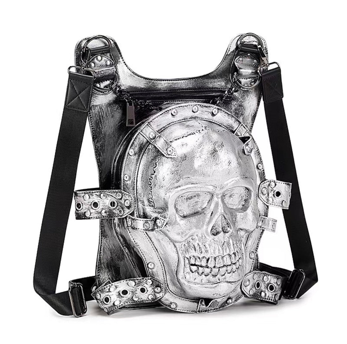 Skullface Womens Backpack