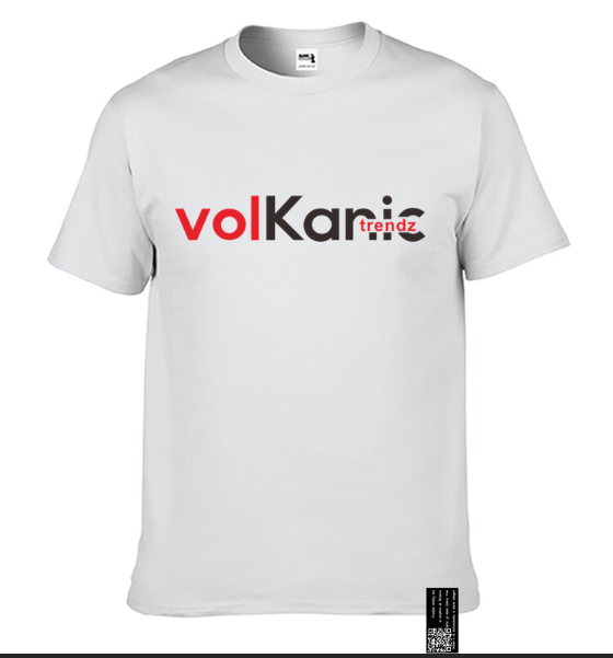 Volkanic Logo Tee White